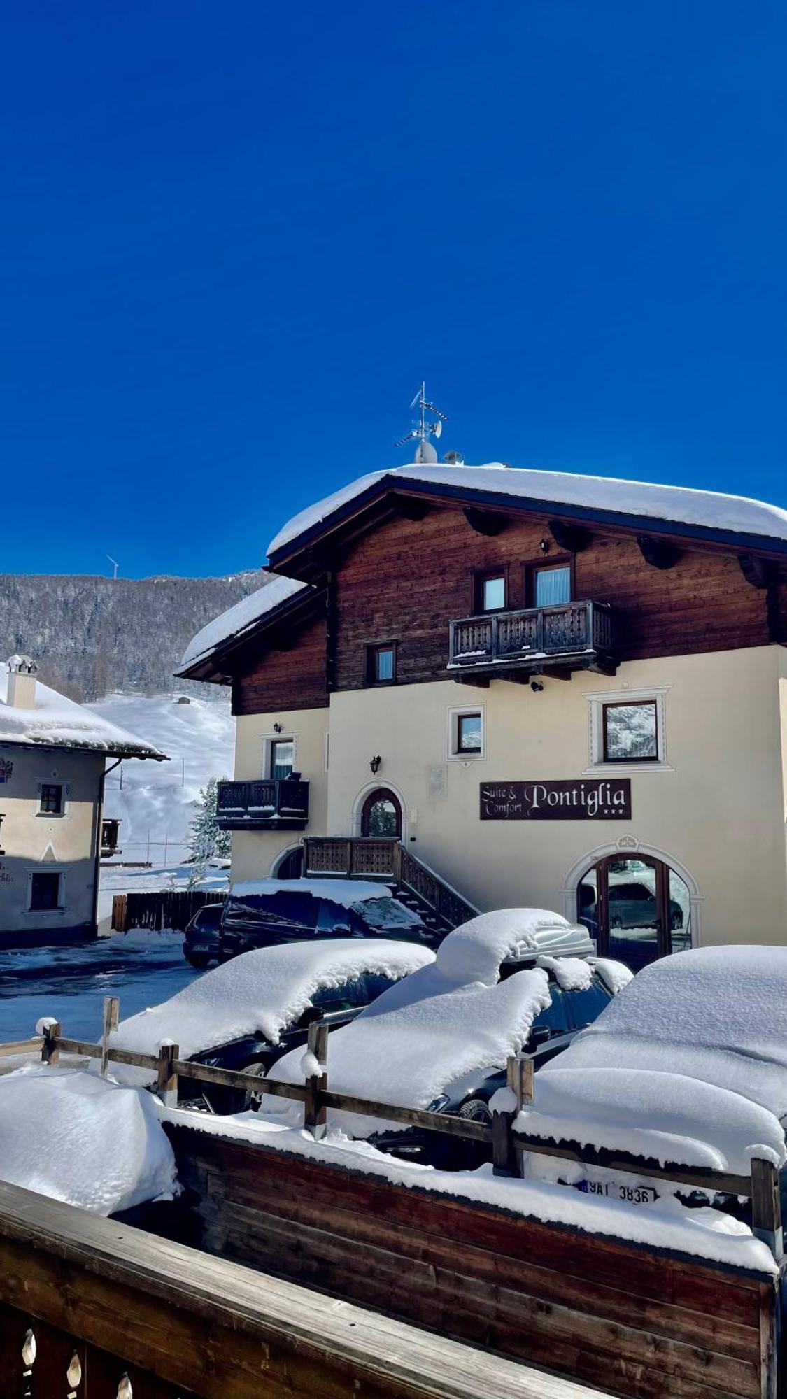 Hotel Pontiglia ليفينو المظهر الخارجي الصورة