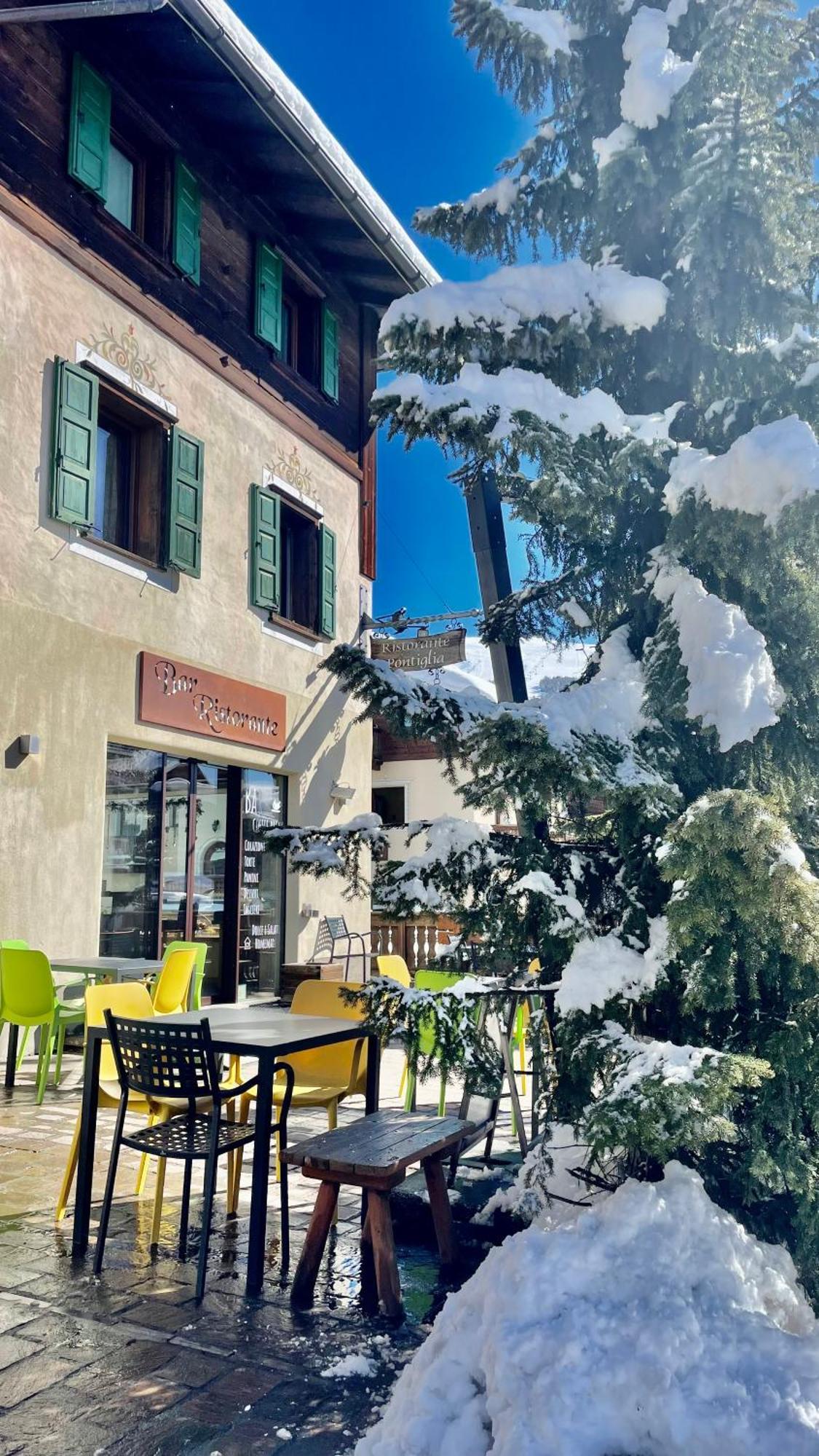 Hotel Pontiglia ليفينو المظهر الخارجي الصورة